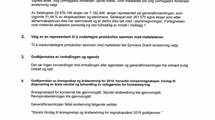 Protokoll generalforsamling 2020
