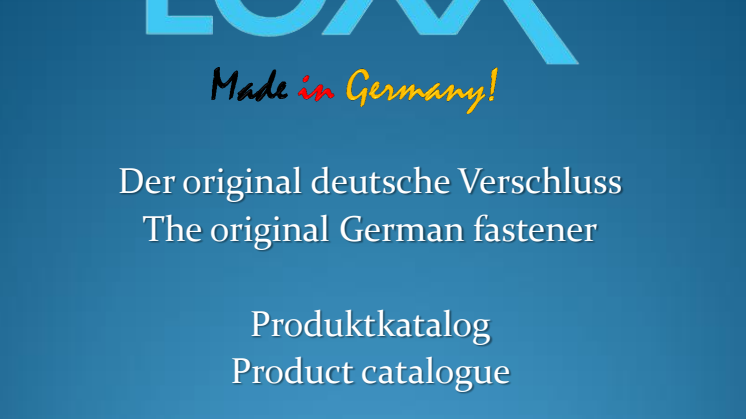 LOXX®  - das Original Made in Germany!