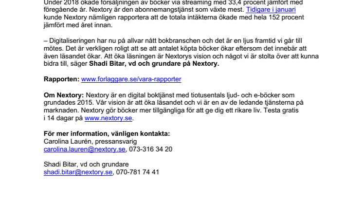 Kommentar till Bokförsäljningsstatistiken: ”Vi går en ljus framtid till mötes”