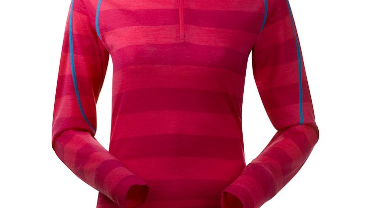 Soleie Lady Half Zip - Hot Pink