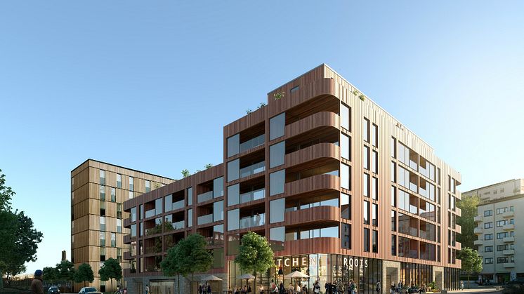 Brf Slå Rot, Göteborg. Bild: Kristian Schling, AdoreAdore
