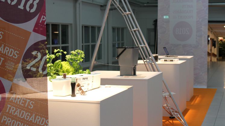 Today, the five nominated contributions were presented for Elmia Garden Award - garden product of the year for 2018.