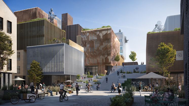 Visionsbild av Goco Health Innovation City