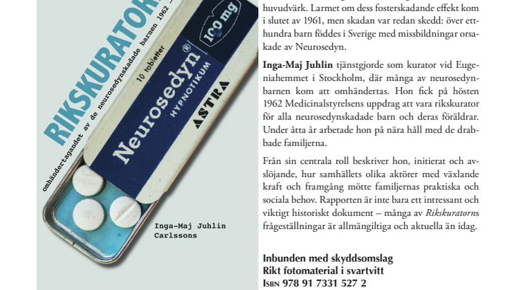 Ny bok om Neurosedynkatastrofen