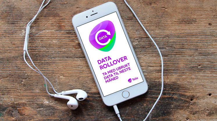 Data Rollover fra Telia lar kunder ta med ubrukt data til neste måned