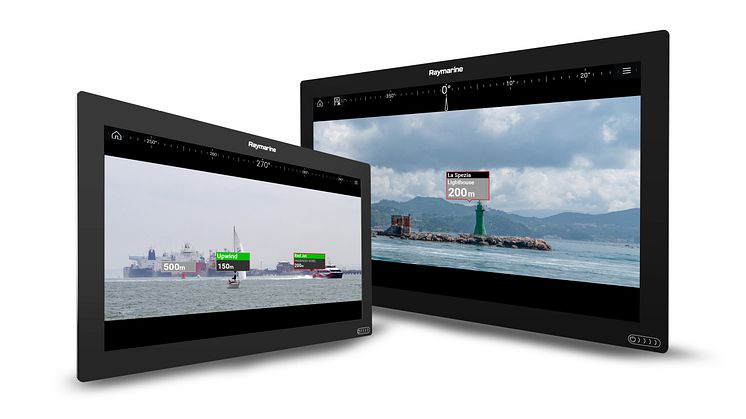 Augmented Reality is just one of the new technology innovations to have been introduced by Raymarine in 2018