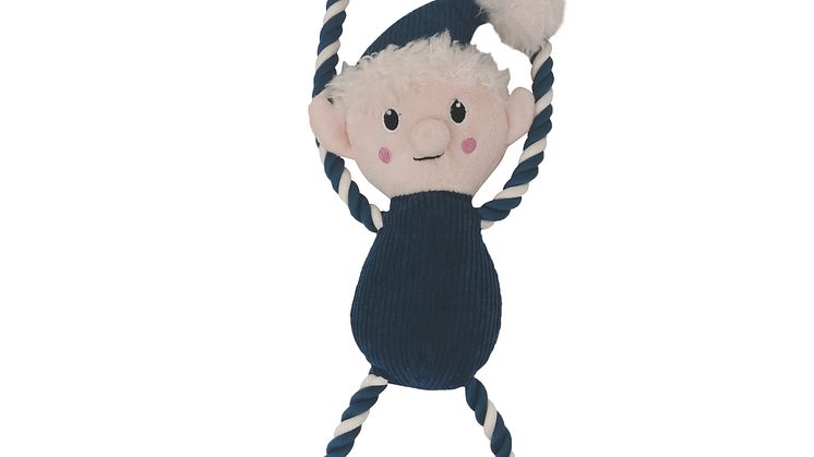 Bark-a-Boo BerryFrost Dog Toy Ropehandle Elf