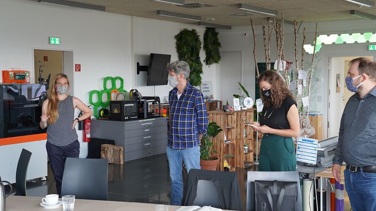 Bündnisgrüne zu Besuch an der TH Wildau 2