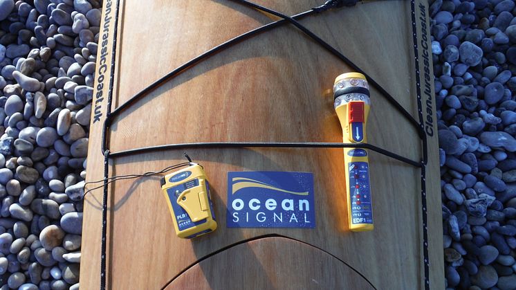 Hi-res image - Ocean Signal - Ocean Signal is sponsoring solo kayaker Roy Beal by providing him with a rescueME PLB1 Personal Locator Beacon and an electronic distress flare, the rescueME EDF1