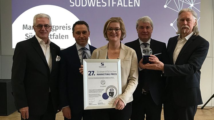 burgbad erhält Südwestfälischen Marketing-Preis