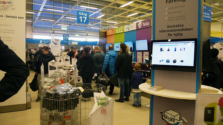 Premiär NetOnNet Lagershop Karlstad