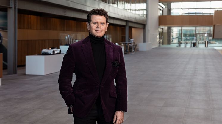 Professor Gerry McGovern OBE, Jaguar Land Rover Chief Creative Officer, er valgt inn i styret til Jaguar Land Rover.
