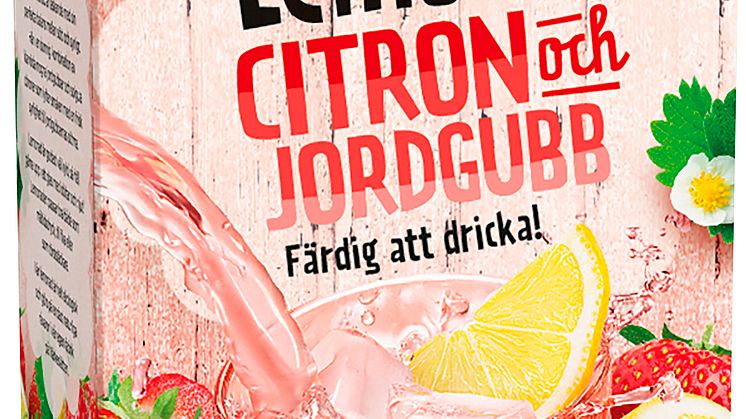 BOB Ekologisk Lemonad Citron Jordgubb