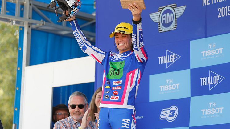 Kenichi Kuroyama Takes to Podium in 2nd with TY-E at First Round of FIM Trial-E Cup