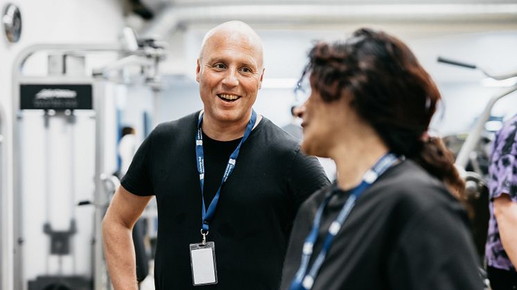 Räddningsmissionens Friskvårdscenter erbjuder träning och gemenskap.