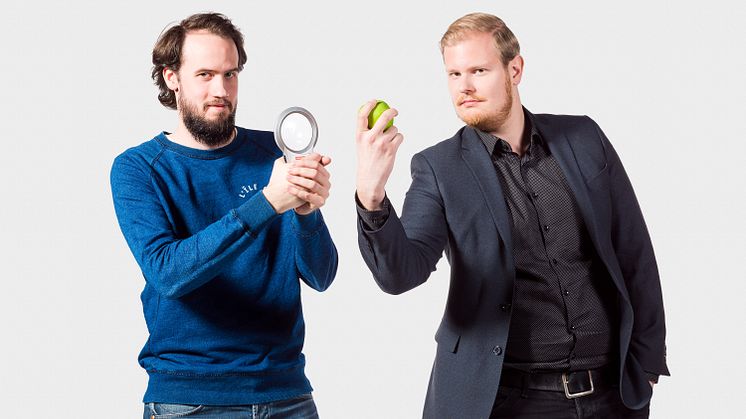 Sebastian Ilves och Benjamin Lillandt, grundarna av ZeroAtlas. Foto: Johanna Herbst