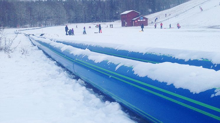Ny vattenledning i Vilsta