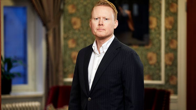 Thomas Söderstedt på BWH Hotel Group utnämnd till årets CFO