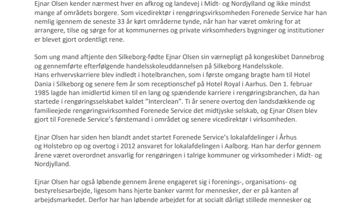 Rengøringsveteran fylder 60 