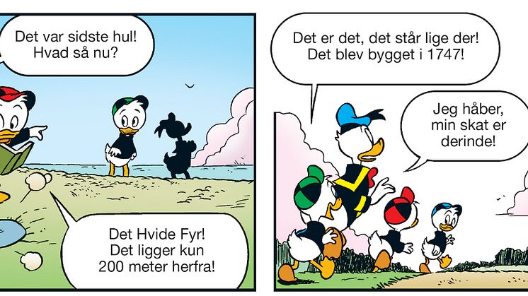 Stribe fra AA45. Det Hvide Fyr. 