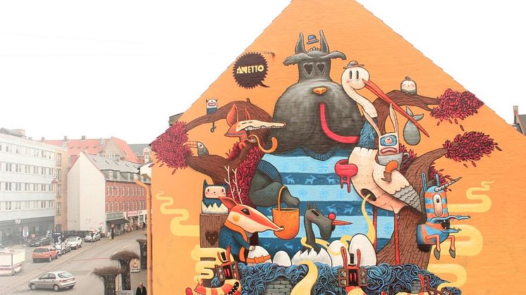 Dulk brings fairytales to No Limit Street Art Borås