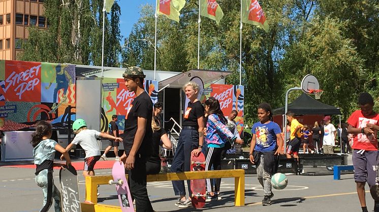 Street Pep på plats i Enskededalen 2018