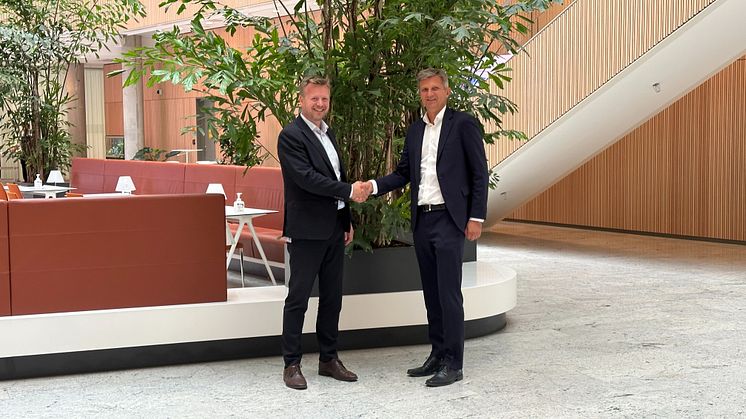 Martin Rune Pedersen and Kim Søgård Bering Kristensen