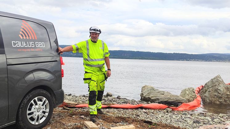 Øyvind Skaalerud Molund (58) kommer fra Geonor. 1. august startet han i ny stilling som logistikkansvarlig i Cautus Geo.