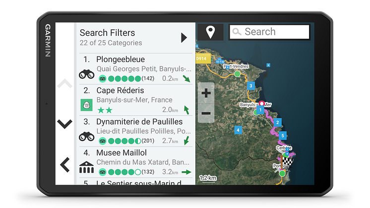 Garmin Camper 895