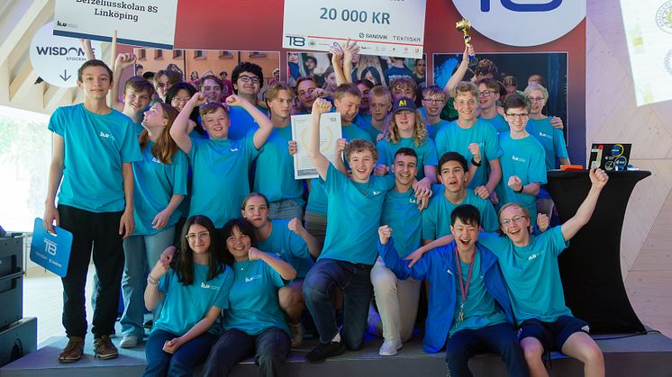 Sveriges skarpaste åttondeklassare – här är vinnarna i Teknikåttan 2024