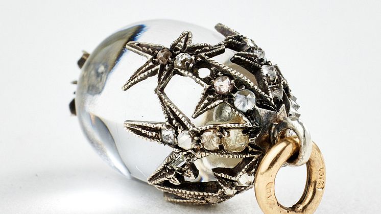 Fabergé Winter Egg pendant by Alma Pihl