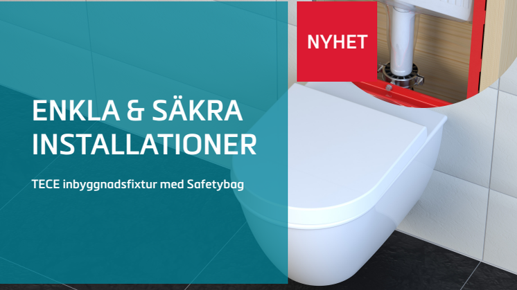 Flyer TECE inbyggnadsfixtur med Safetybag