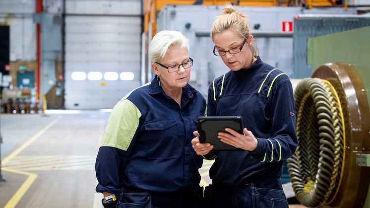 I många branscher behöver utbildningssystemet anpassas även till de personer som befinner sig i arbete. Foto: Bredda bilden JONAS BILBERG
