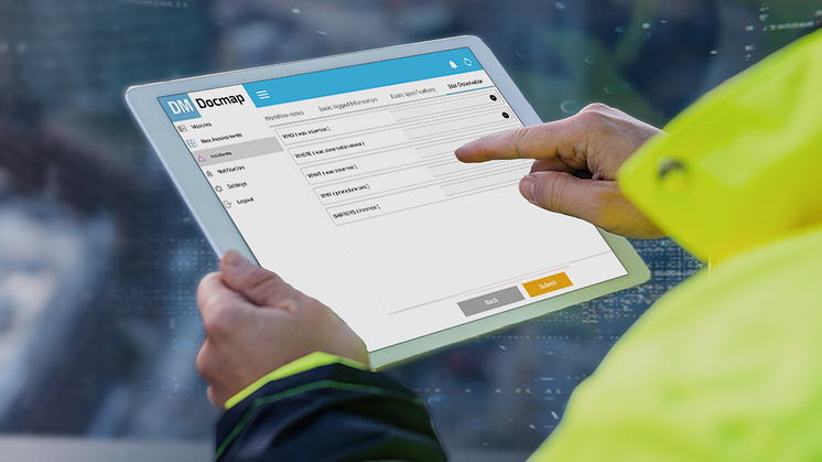 A new app allows users to easily access Docmap onboard, on and offline