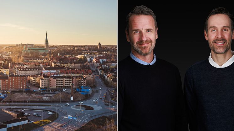Andreas Lennartsson och Robert Ohlsson på RO-Gruppen Östergötland