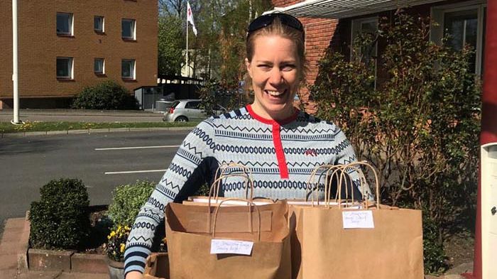 Sofia Alriksson, driver initiativet Den lokala fredagskassen