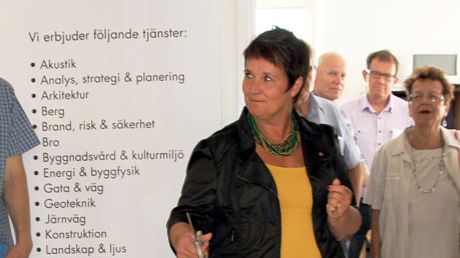 Tyréns kontor i Lycksele invigt