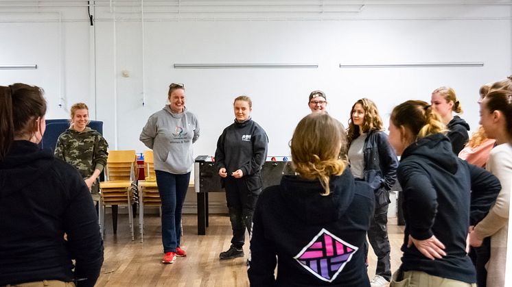 Tradiums kvindenetværk er her i gang med et kursus i formidling // pressefoto