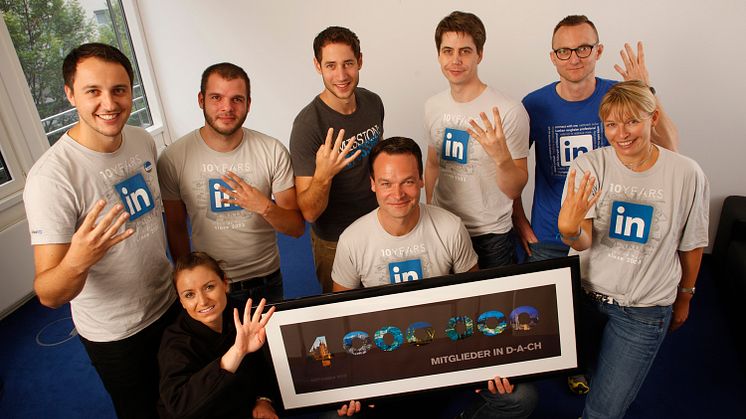 LinkedIn wächst:  4 Millionen Nutzer setzen im deutschsprachigen Raum auf das Business-Netzwerk