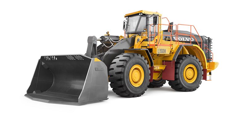 Volvo L350H slagghanterare