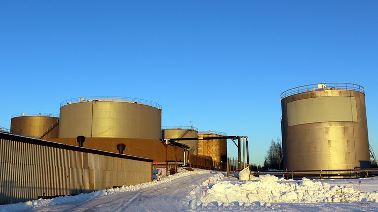 Wibax terminal i Skelleftehamn