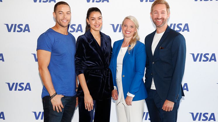 „Ich zahle Visa“-Event in Hamburg mit Andrej Mangold, Rebecca Mir, Merle Meier-Holsten, Daniel Boschmann (v.l.n.r.).JPG