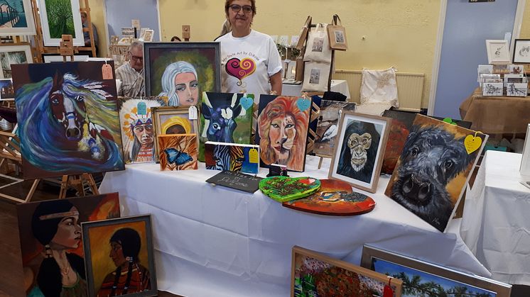 ​Stroke survivor set to Make May Purple with art sale