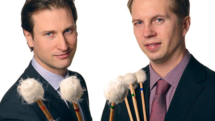 Slagverksduon MalleusIncus på turné 