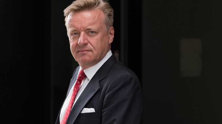 Leder for seksjonen eiendom og entreprenør i DNB, Olav T. Løvstad, er kåret til den tredje mektigste i eiendomsbransjen. Vi har intervjuet Løvstad og hans grønne team om hva sektoren kan forvente fremover. Foto: DNB Bank ASA.