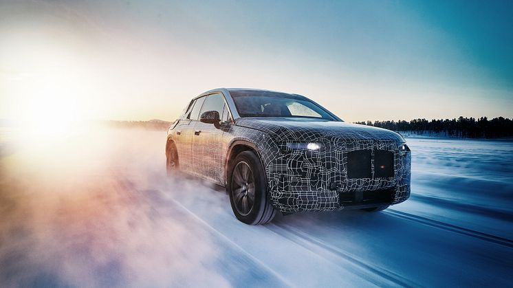 BMW iNEXT på vintertesting