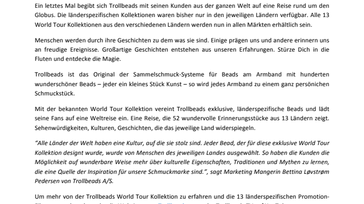 World Tour ... auf Abschiedsreise