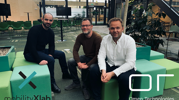 Chalmers Ventures portfolio company Omen Technologies - ready for MobilityXlab / Bild: Omen Technologies