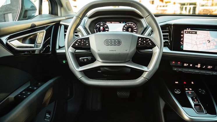 Audi Q4 e-tron interiør
