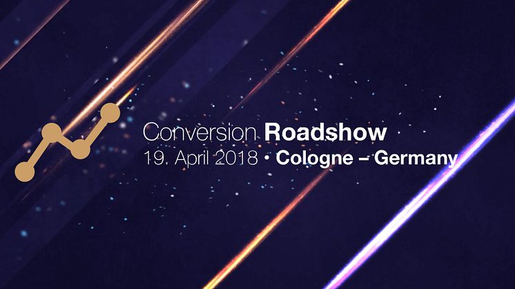 Das Logo der Conversion Roadshow in Köln